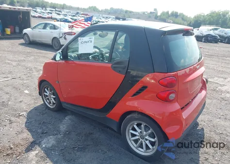 2008 Smart Fortwo Passion/Pure из США, поврежденный, VIN WMEEJ31X78K207633